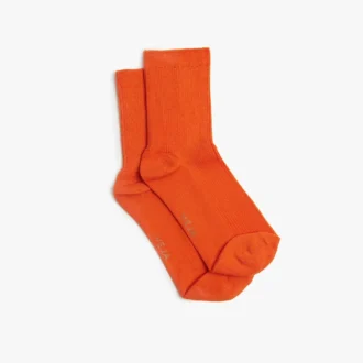 Alltagssocken Baumwolle Jaffa Orange