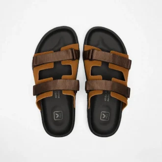 Arpoador Wildleder Cognac Eagle Schwarz