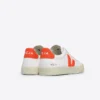 Campo Leder Weiß Orange Fluo Campo Leder Weiß Orange Fluo