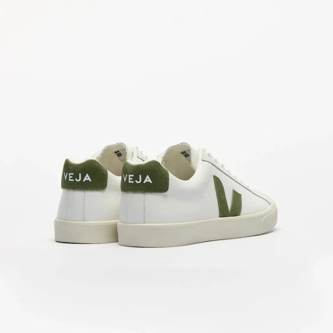 Esplar-Leder Weiß Kiwi Esplar-Leder Weiß Kiwi