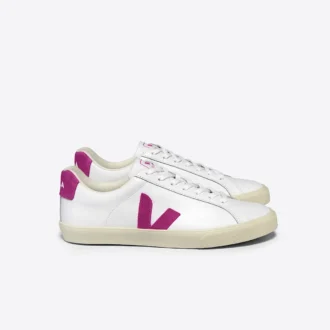 Esplar Leder Weiß Ultraviolett