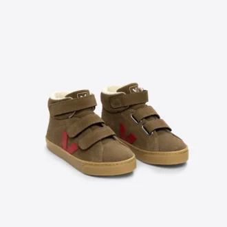 Esplar Mid Fured Suede Brown Pekin