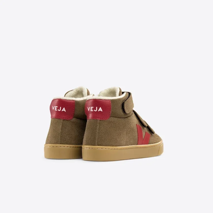 Esplar Mid Fured Suede Brown Pekin