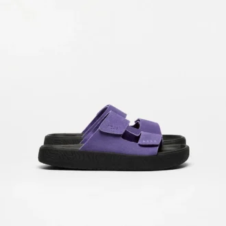 Etna Wildleder Acai Schwarz