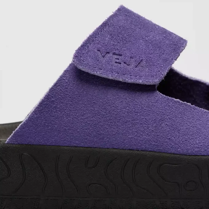 Etna Wildleder Acai Schwarz