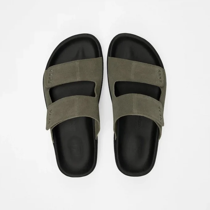 Etna Wildleder Kaki Schwarz Etna Wildleder Kaki Schwarz