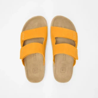 Etna Wildleder Safran Mandel