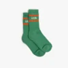 Iconic Socks Baumwolle Grün Weiß Orange