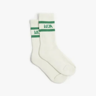 Iconic Socks Baumwolle Weiß Grün