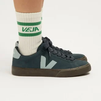 Iconic Socks Baumwolle Weiß Grün
