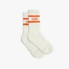Iconic Socks Baumwolle Weiß Orange