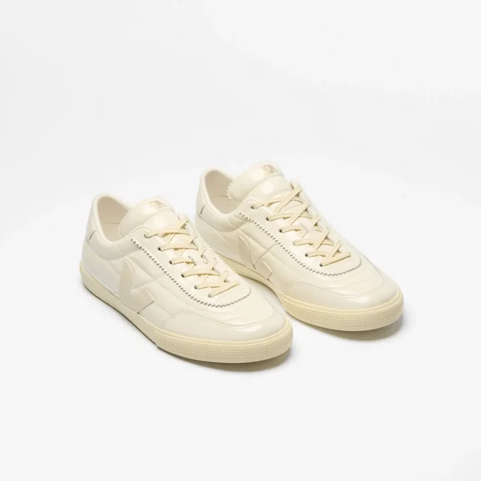 Panenka Lackleder Off White Natural