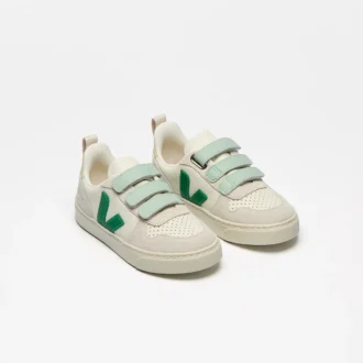 V-10-Leder Veja X Bonpoint Pure Emeraude