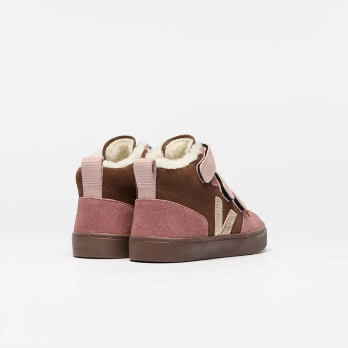 V-10 Mid Fured Suede Walnut Platine Bark