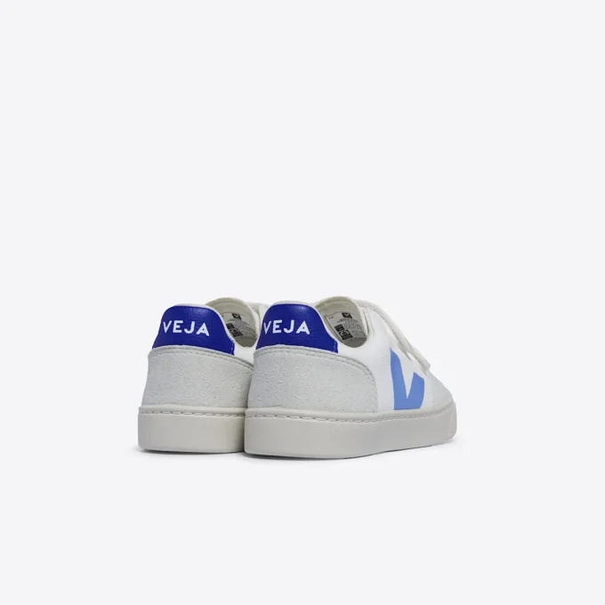 V-12 Leder Weiß Aqua Paros