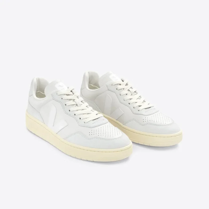 V-90 Leder Gravel White V-90 Leder Gravel White