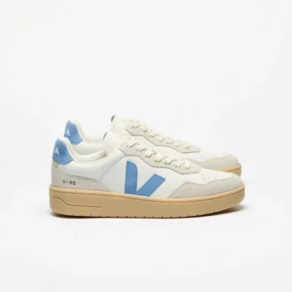 V-90 Leder Weiß Aqua Natur