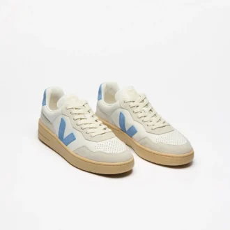 V-90 Leder Weiß Aqua Natur