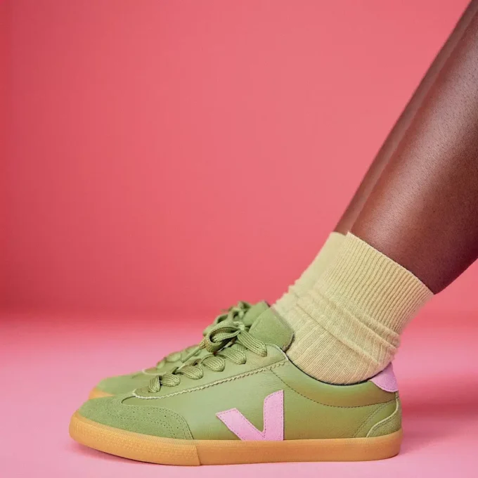 Volley Leder Veja X Make My Lemonade Kiwi Orchid