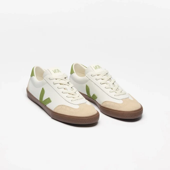 Volley Leder Weiß Kiwi Bark Volley Leder Weiß Kiwi Bark