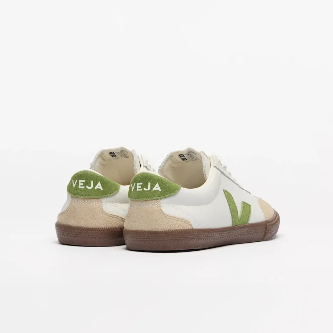Volley Leder Weiß Kiwi Bark Volley Leder Weiß Kiwi Bark