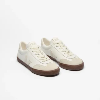 Volley Leder Weiß Naturrinde
