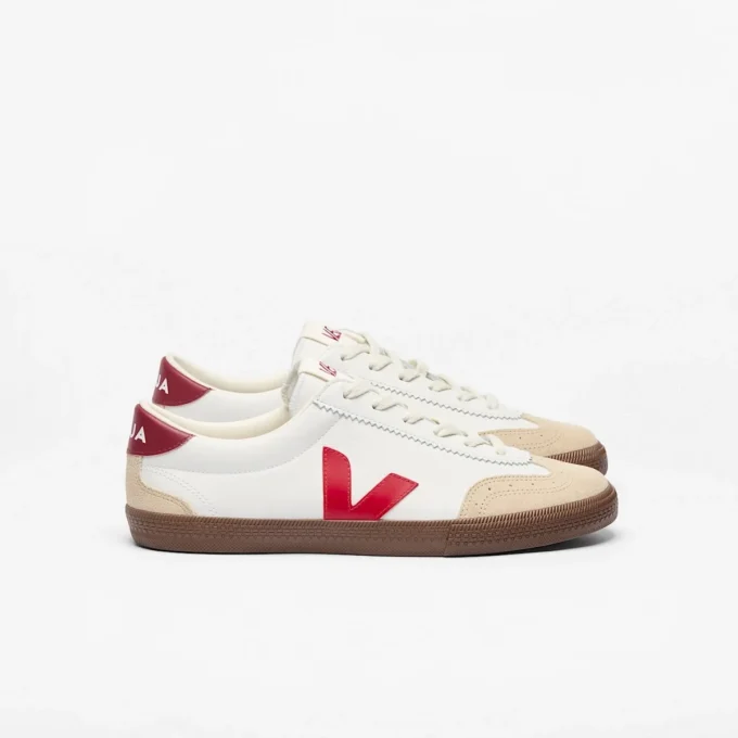 Volley Leder Weiß Pekin Bark Volley Leder Weiß Pekin Bark