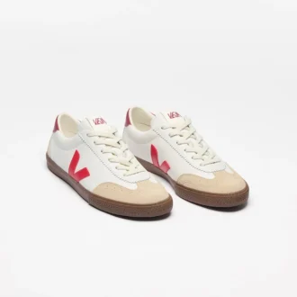Volley Leder Weiß Pekin Bark