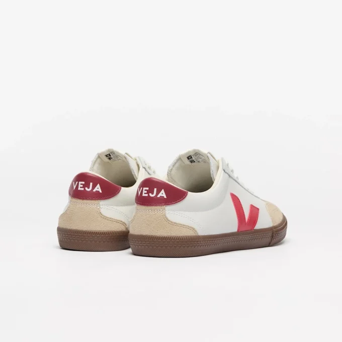 Volley Leder Weiß Pekin Bark Volley Leder Weiß Pekin Bark