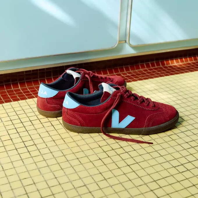 Volley Suede Grenat Aqua Eagle Volley Suede Grenat Aqua Eagle